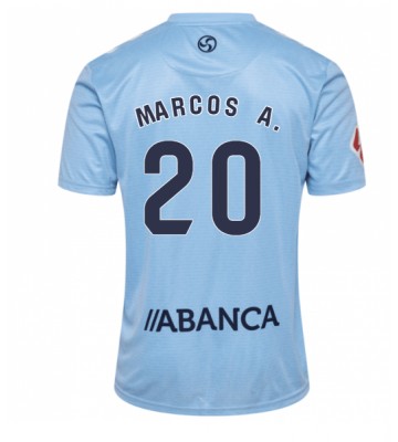 Celta Vigo Marcos Alonso #20 Primera Equipación 2024-25 Manga Corta